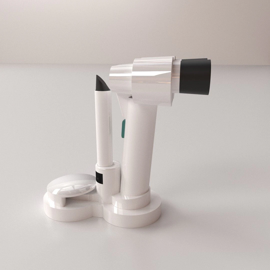 ophthalmic machine 3D Model .c4d .max .obj .3ds .fbx .stl .blend 