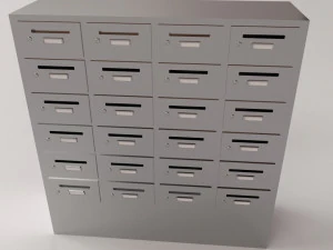 apartment mailbox 3D Model