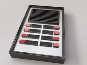 apartment buzzer Modèle 3D