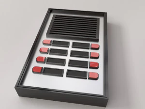apartment buzzer 3D Model