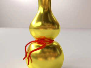 golden wu lou 3D Model