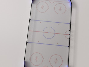 ice skating rink Model 3D