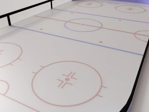 ice skating rink 3D Model