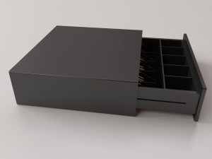 cash drawer 3D 모델