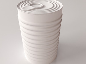 tin can Model 3D