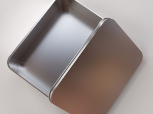 rectangle tin can 3D Model