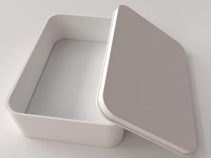 rectangle tin can 3D Model