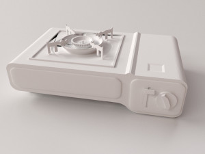 camping stove 3D Model