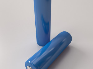 lithium ion 18650 battery 3D Models