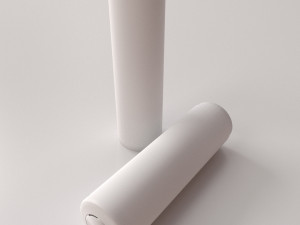 lithium ion 18650 battery 3D Model