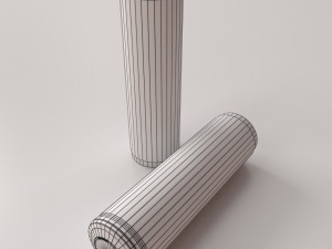 lithium ion 18650 battery 3D Model