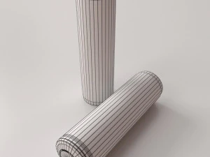 lithium ion 18650 battery 3D Model