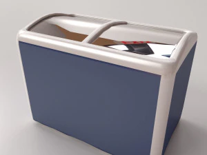 ice cream fridge 3D Model