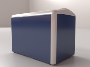 ice cream fridge 3D 模型