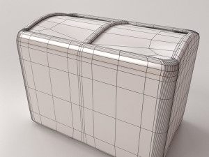 ice cream fridge 3D 模型