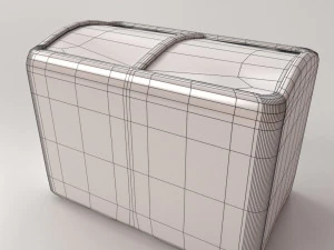 ice cream fridge 3D Model