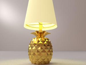 Pineapple Lamp Modello 3D