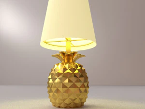 Pineapple Lamp 3D Model