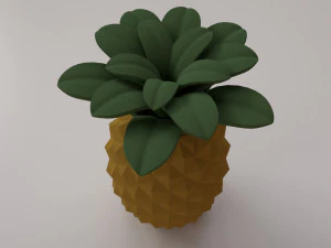 Ananas Modèle 3D