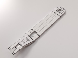 Mini Pry Bar Model 3D