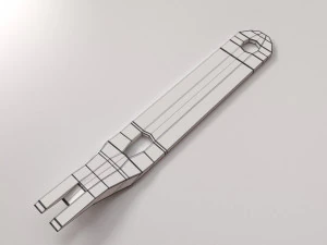 Mini Pry Bar 3D Model