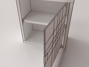 First Aid Glass Cabinet 3D मॉडल