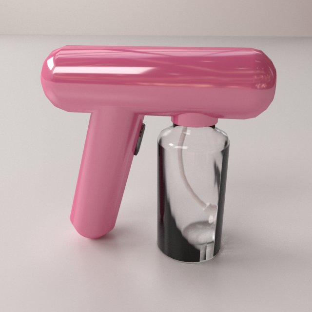 Nano Sprayer v2 3D 모델 .c4d .max .obj .3ds .fbx .stl .blend 