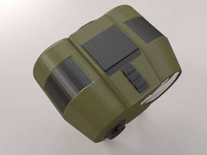 Laser Target Locator Modelo 3D