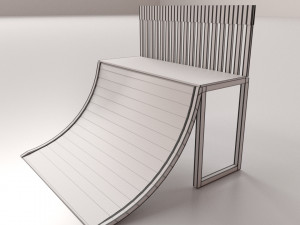 Skate Ramp 3D Model
