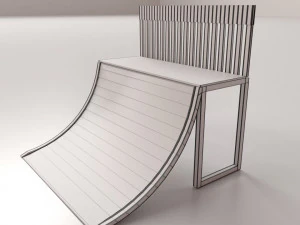 Skate Ramp 3D Model