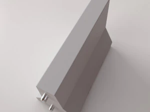 Concrete Barricade 3D Model