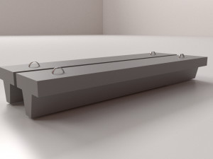 Concrete Beam 3D Model
