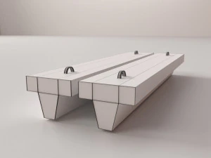 Concrete Beam 3D Model