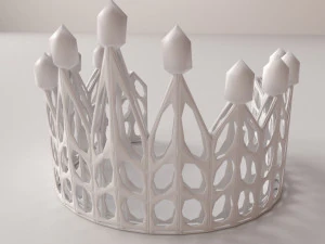 Ice Crown 3D Model