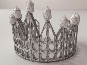 Ice Crown 3D Model