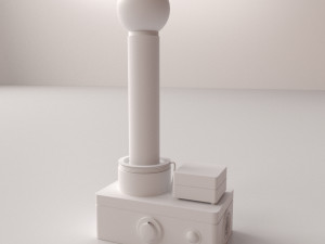 Tesla Coil 3D 모델