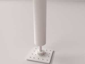 Suction Stand Punching Bag 3D Model