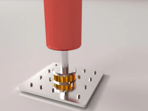 Sacco da boxe con supporto a ventosa Modello 3D