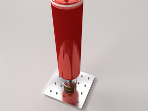 Suction Stand Punching Bag 3D Model