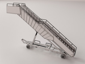 Airplane Staircase 3D Model