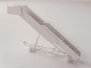Airplane Staircase 3D Model