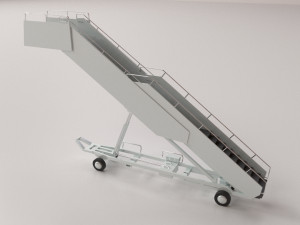 Airplane Staircase 3D Модель