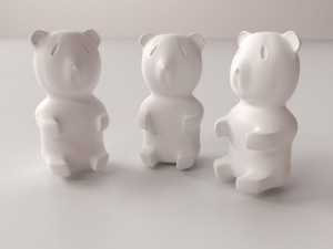 Gummy Bear Model 3D