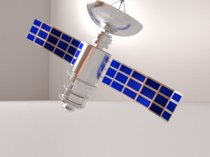 Satellite Modelo 3D