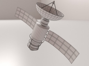 Satellite Modelo 3D