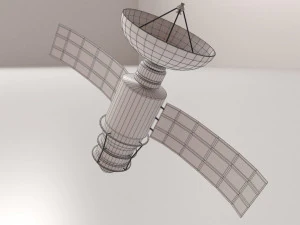 Satellite 3D Model