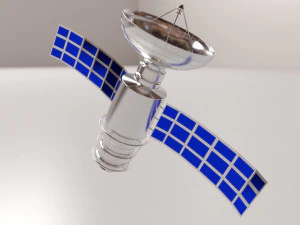 Satellite 3D Model