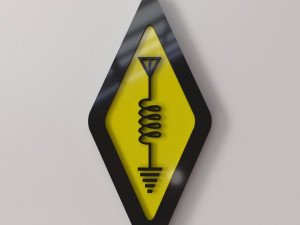 Ham Radio Logo 3D Модель