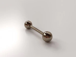 Nipple Piercing 3D Model