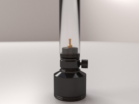Camping Gas Lantern 3D Модель